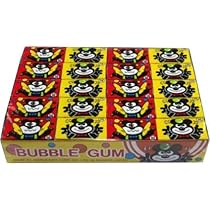 bubblegum mikky ,donalud レトロ ガム包み紙83枚セット Japanese Various Bubble Chewing Gum Assorted Set, 60 Pieces